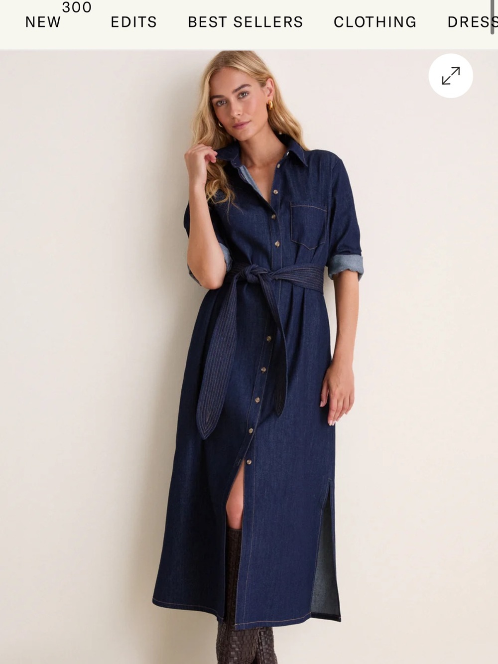 TUCKERNUCK
Denim Chessie Dress Size Large - Picture 2 of 2